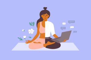work-life balance of a business woman